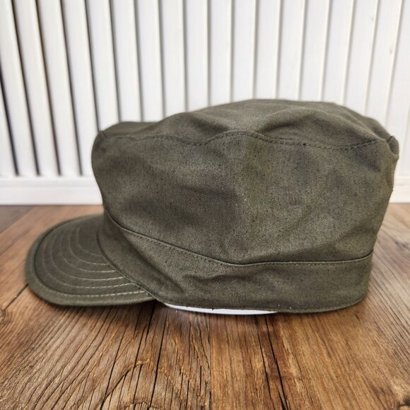 VTG Propper BDU Patrol Cap Vietnam Flag Patch Olive Green Military Cadet XXXL - Picture 6 of 10